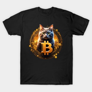 Bitcoin cat T-Shirt